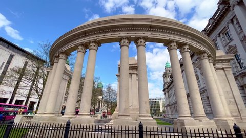 Belfast City Hall in the city center - Ireland travel photography