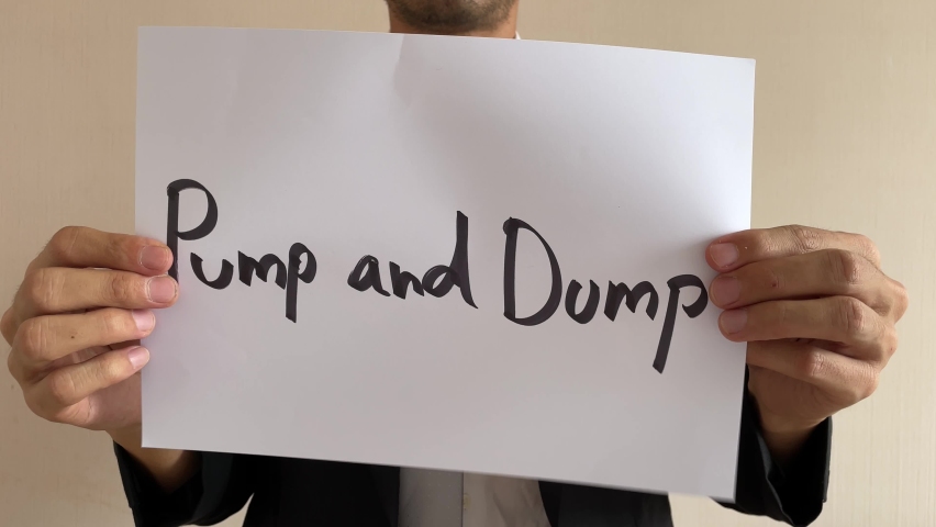 Frustrated asian male businessman professional crumpling paper with written message “Pump and Dump” word. Man in suit and tie having nervous breakdown furiously throwing crumpled paper at work Royalty-Free Stock Footage #1089863965