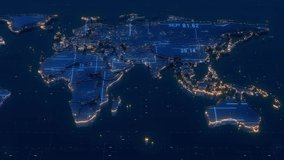 4K World map Digital Background - Powered by Shutterstock - Get 15% off with code: PIKWIZARD15