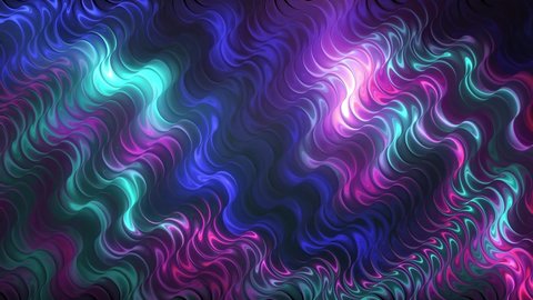 Colorful wavy abstract background animation. Swirling waves.  neon animation background design swirls.