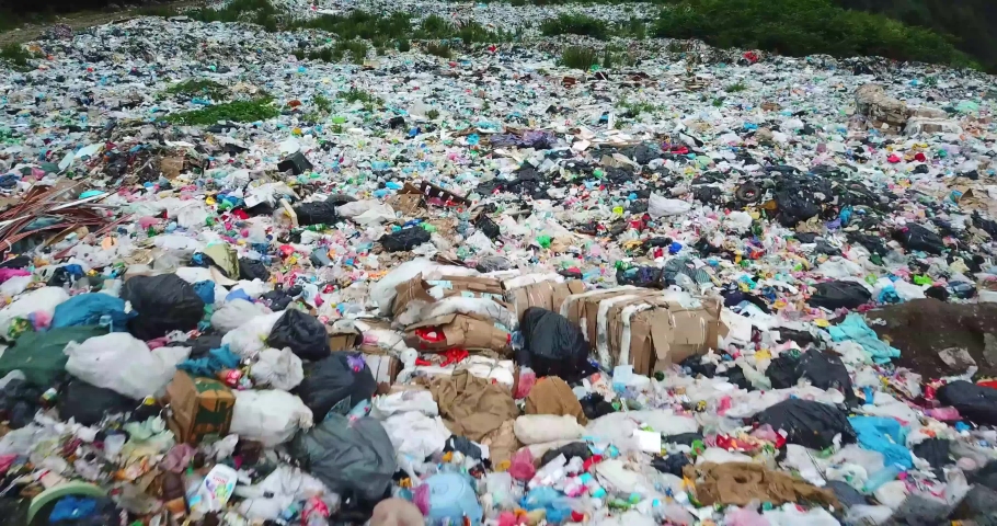 Waste lot. Ecological Disaster in America. Waste a lot time.