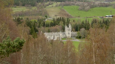 1st May, 2022. Balmoral, Ballater, Scotland. Balmoral Castle. The Queen of Englands summer retreat at Balmoral Castle.