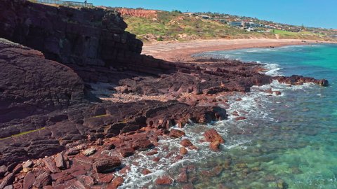 Hallett cove beach and boardwalk lookout. Adelaide South Australia nature