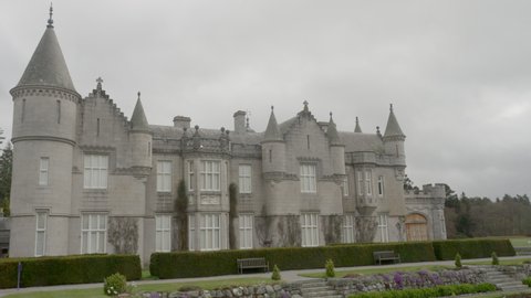 1st May, 2022. Ballater, Scotland. Balmoral, the queen of Englands summer residence.