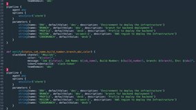 Javascript computer programming code scroll close up. Program development and security hacking code. - Powered by Shutterstock - Get 15% off with code: PIKWIZARD15