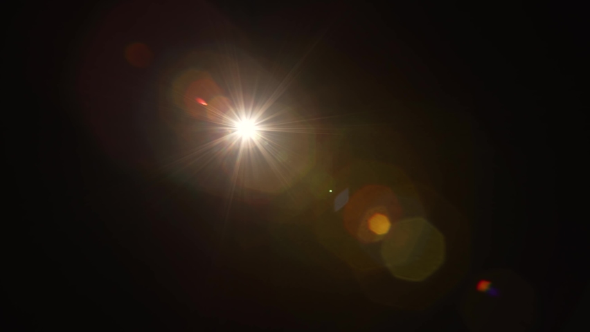 Natural lens flare from the sun Royalty-Free Stock Footage #1089991779