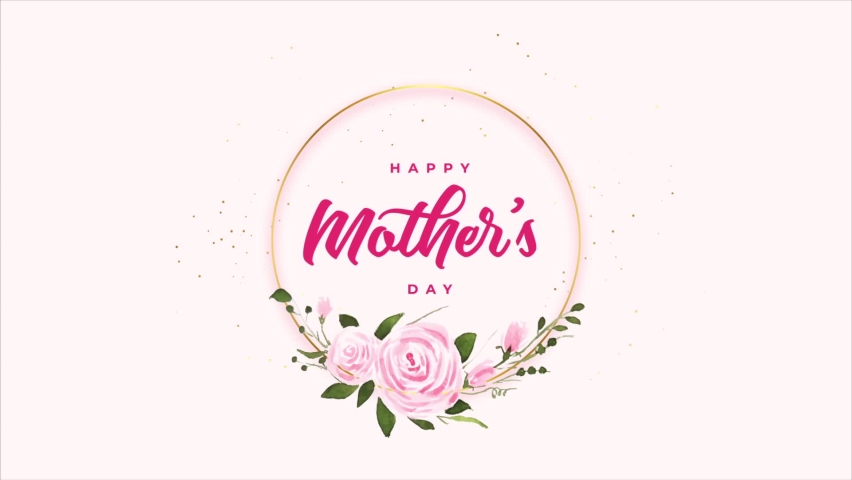 Happy Mothers Day Animation Background HD 1920x1080