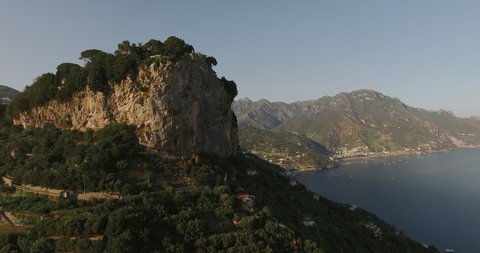 View of Villa Cimbrone Amalfi Ravello Italy South 