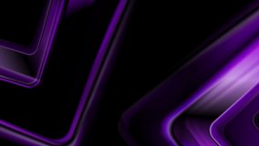 Violet glossy smooth stripes abstract geometric motion background. Seamless looping. Video animation Ultra HD 4K 3840x2160