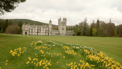 1st May 2022, Ballater, Scotland. The queens summer residence Balmoral Castle.