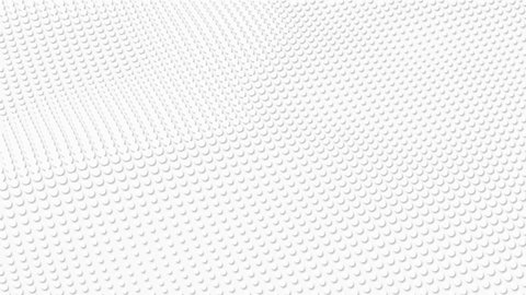 Abstract wave motion of white dots. background panels. Loop animation.