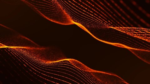 Animation fire background. Rotation orange 3d wave, spiral. Pattern lines, strings. Neon glow flame. Brilliant start. Blurring threads. Milky Way. LED strip. Computer screen saver. Business. 4k	
