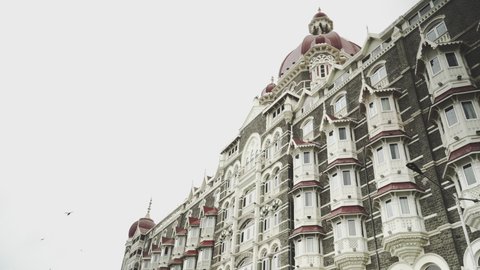 Exterior view of Taj Hotel, Mumbai, India, Circa 2022