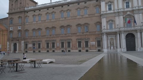 Modena Italy overview of Rome Plaza