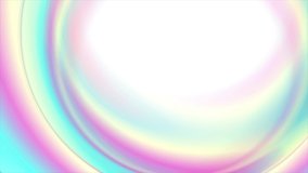 Colorful holographic abstract liquid smooth waves motion background. Seamless looping. Video animation Ultra HD 4K 3840x2160