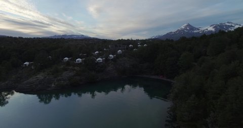 Mountain Chalets in Torres del Paine National Park
