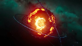 Dyson sphere concept. A hypothetical megastructure that encompasses a star and captures a large amount of its power output. Alien civilization around a distant star. Futuristic city on a ring planet. - Powered by Shutterstock - Get 15% off with code: PIKWIZARD15