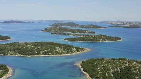 Islets near Murter Island, The Adriatic Sea, Croatia