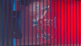 Heavy vault door behind the metal bars. A solid metal gate in the bank to protect and secure all of the stored deposits like cash, gold and valuables precious. The financial and business concept. - Powered by Shutterstock - Get 15% off with code: PIKWIZARD15