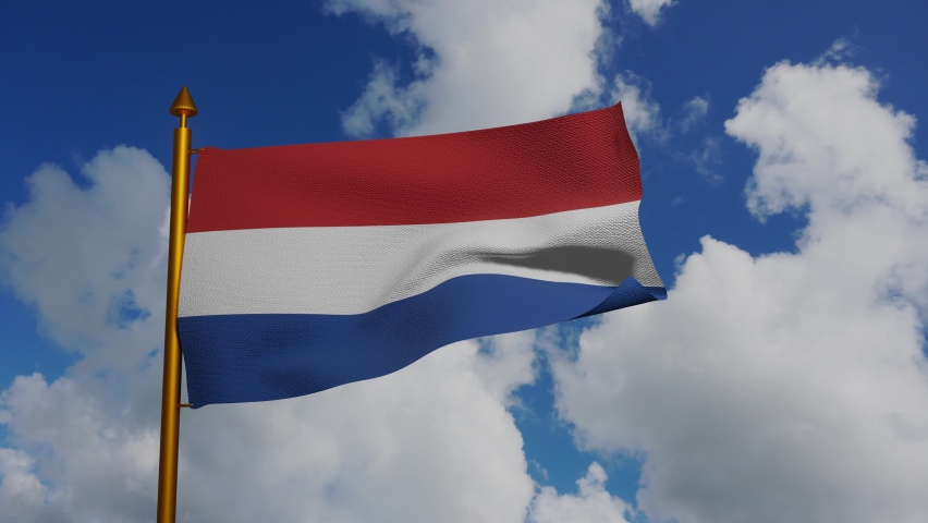 Kingdom Of The Netherlands Flag Footage Videos And Clips In Hd And 4k