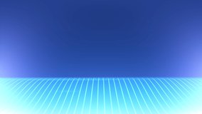 Abstract blue sea or ocean water surface with curve line as a component. Front view of ocean waves.Video animated background.