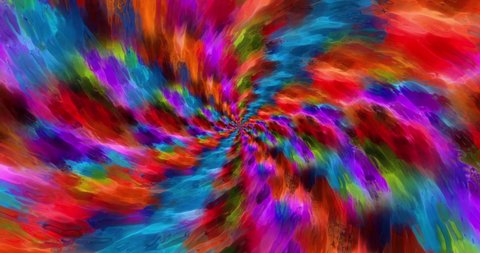 Abstract colorful animation. Multicolor liquid background. Beautiful gradient texture, Moving abstract multicolored background