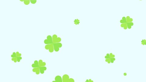 Simple And Cute Clover Dancing Animation