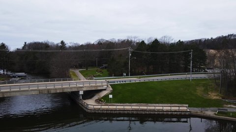 A track from Mona Lake in Muskegon to the Lake Harbor local park.