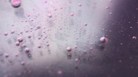 Pink Bubbles On A Transparent Background