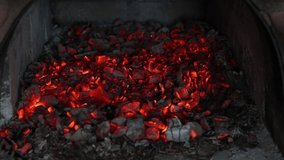 Glowing embers in stove of country house. - Powered by Shutterstock - Get 15% off with code: PIKWIZARD15