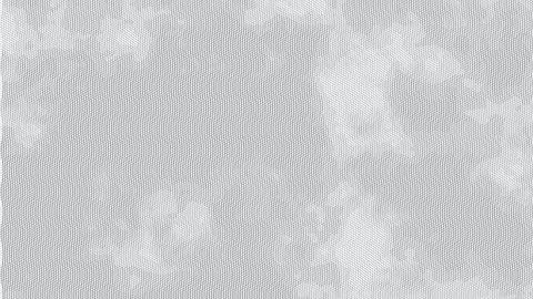 Seamless Loop Abstract Grid Cross lines Knitting Yarn Black And White Overlay Background. Abstract Overlay Static Paper Scratch Overlay Black And White Background Texture