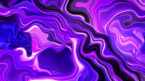 Purple background. Color neon gradient. Moving abstract blurred background. Multicolored background. Abstract purple background. Purple, blue, black animation.