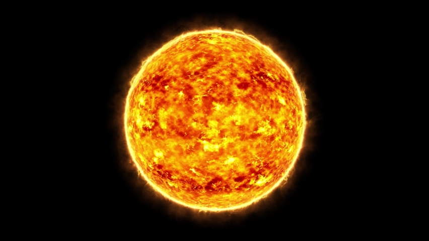 Burning Massive Red Sun Loop | Shutterstock HD Video #1090295383