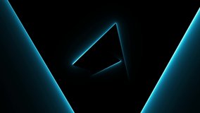neon lights abstract background triangle light graphics design. - Powered by Shutterstock - Get 15% off with code: PIKWIZARD15