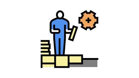 master tiler color icon animation