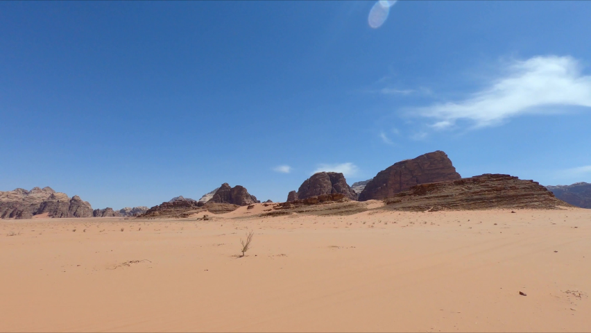 Desert driving point of view for green screen background of replacement | Shutterstock HD Video #1090316733