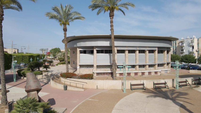 Old Culture Center At Netivot City, Israel