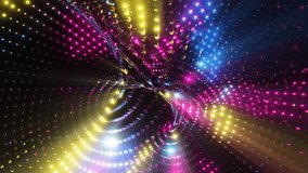 Abstract sparkling animated background. Infinitely looped animation.
