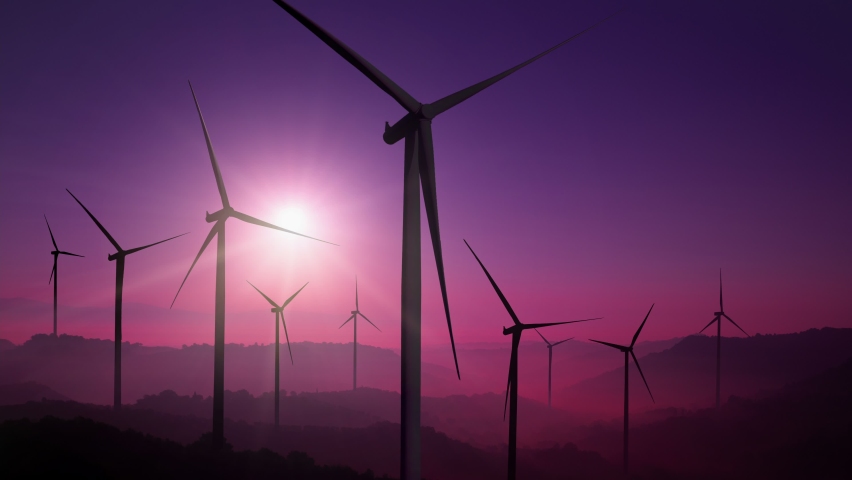 Environmental conservation technology and approaching global sustainable ESG by clean energy and power from renewable natural resources | Shutterstock HD Video #1090368855