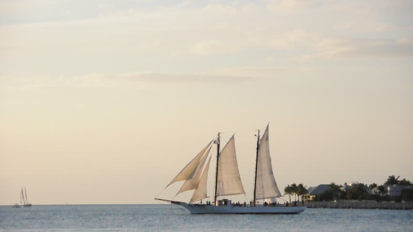 Water Sport Activities Off Of Sunset Key, Key West, Florida