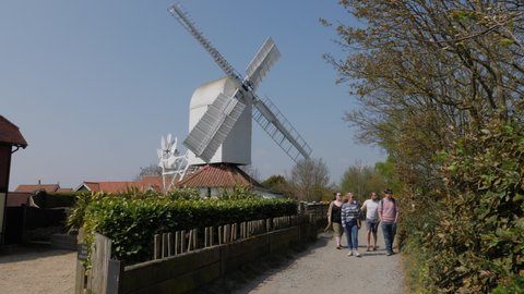 Thorpeness, England - April 2022. Thorpeness Windmill, Suffolk, England, United Kingdom