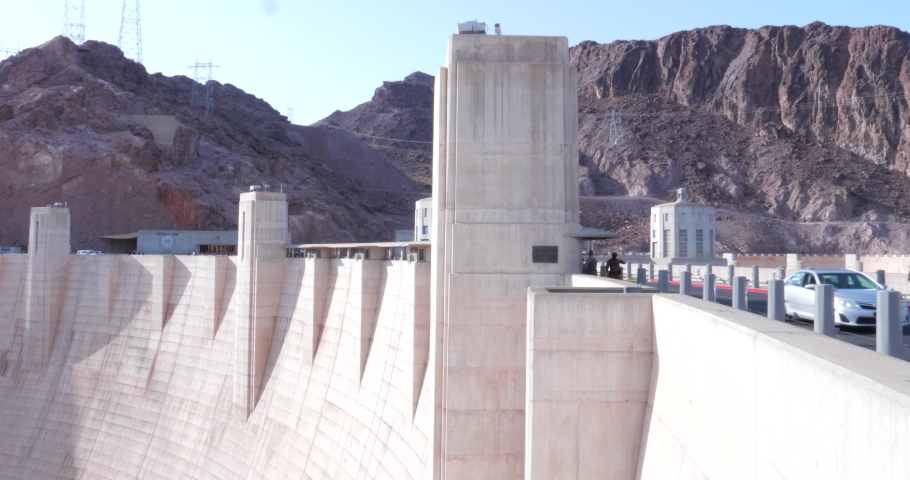 This is a pan and tilt video of the hover dam and ends up looking back at the bypass bridge. Shot on a GH5