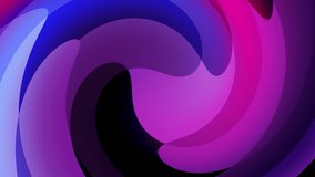 4K Video Animation. Abstract background with circular movement.