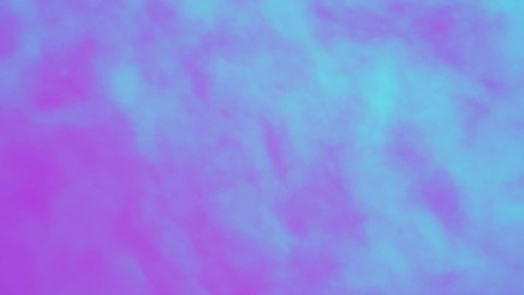 Slow Motion Rising Neon Purple Smoke. Cinemagraph Like Subtle Effect. Seamless Background Loop.