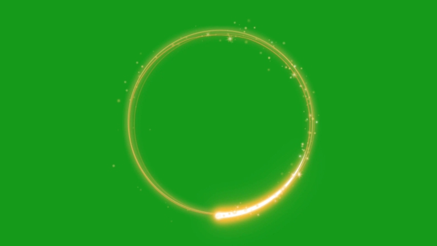 Circling light energy green screen motion graphics Royalty-Free Stock Footage #1090464581