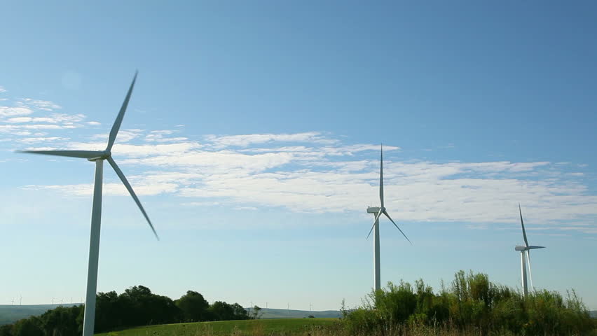 Wind Turbines. Alternative Energy.