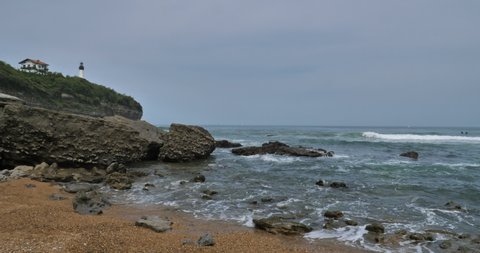 Biarritz, Pointe saint Martin, the Basque country, France