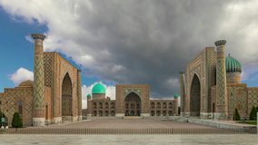 historical and touristic city of uzbekistan samarkand
