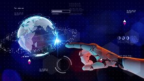 AI robot process automation RPA Document management system DMS for company digital transformation paperless workflow, security cloud digital technology. futuristic 3D robot - Powered by Shutterstock - Get 15% off with code: PIKWIZARD15