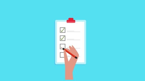 Using Checklist Do List Drawing Check Stock Footage Video (100% Royalty Using Checklist Do List Drawing Check Stock Footage Video (100% Royalty
